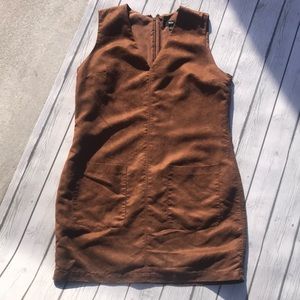 Mossimo faux suede dress